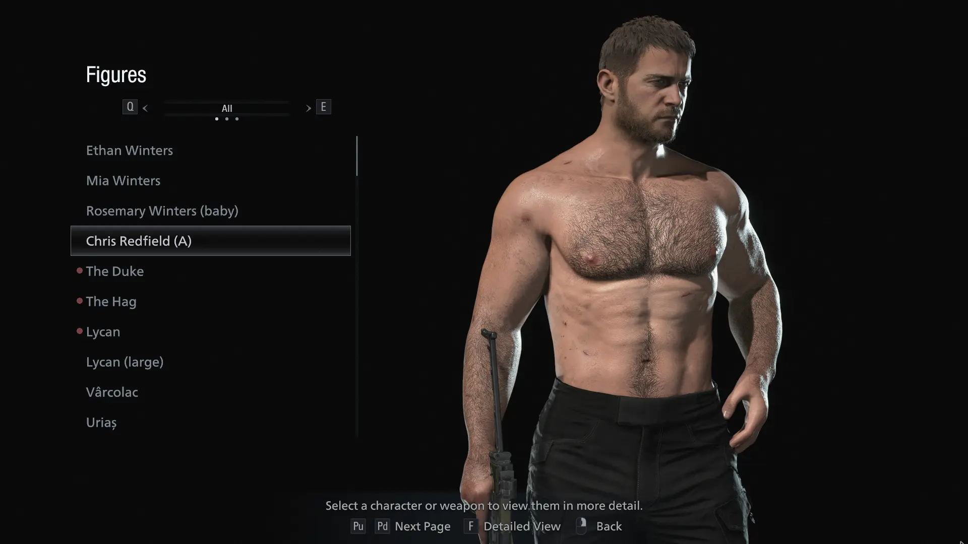 Shirtless Chris Redfield (Gold Edition) at Resident Evil Village Nexus -  Mods and community