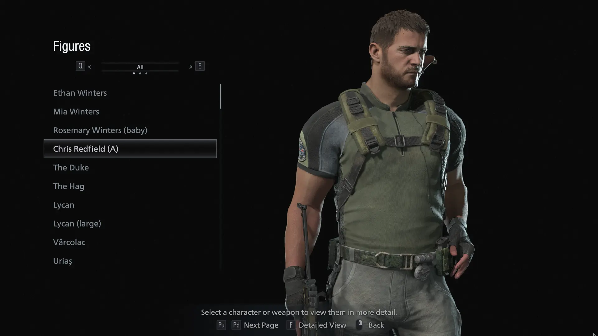 Chris Redfield Re5 Outfit From Reverse Gold Edition At Resident Evil Village Nexus Mods And 0870