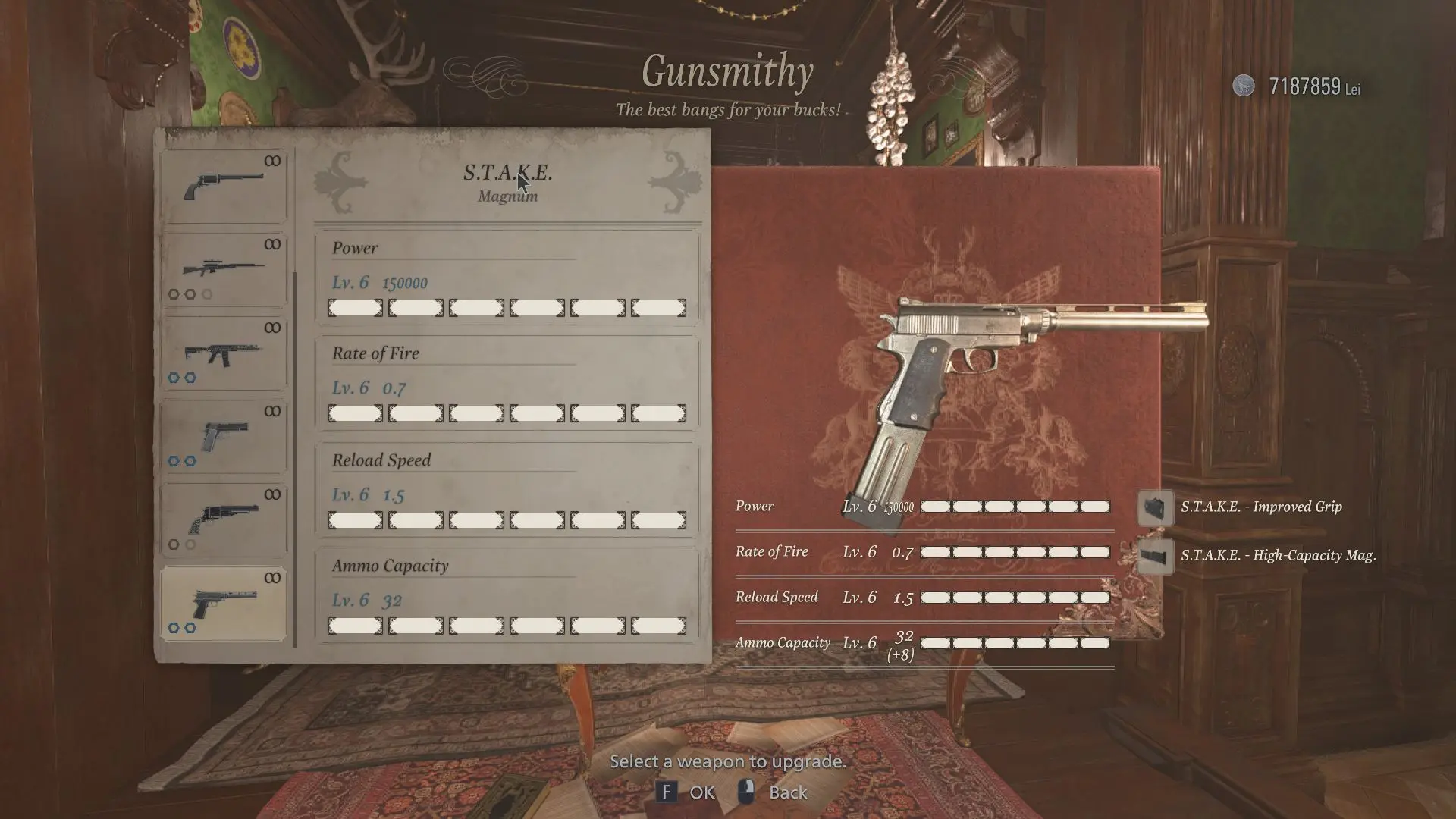 Op Buff Weapons ( Works On Lastest Version ) At Resident Evil Village 