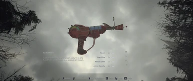 Ray Gun as Rocket Pistol