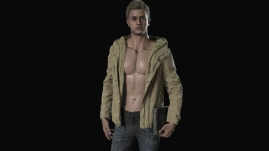 Shirtless Under Jacket Ethan Winters (Include 3rd Person Addon)