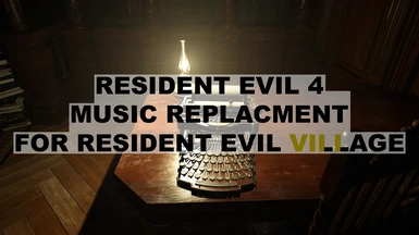 Resident Evil 4 Save Theme Replacer