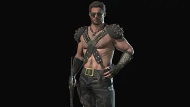 Warrior Chris from RE:5 [Dead by Daylight] [Mods]