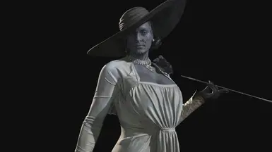 Lady Dimitrescu looks like an upgraded Mr. X in Resident Evil