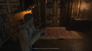 Shirtless Under Jacket Ethan Winters Gold Edition At Resident Evil