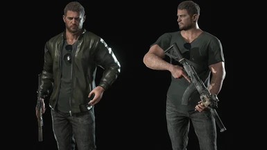 Chris Redfield's Concept Art Outfit (Gold Edition)