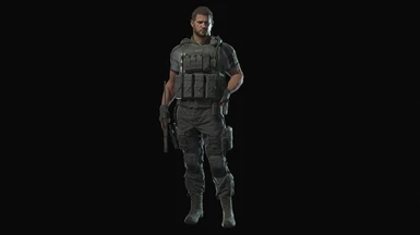 Chris Redfield BSAA Outfit (Gold Edition)