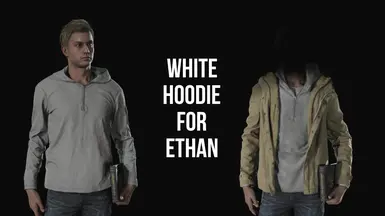 White Hoodie For Ethan