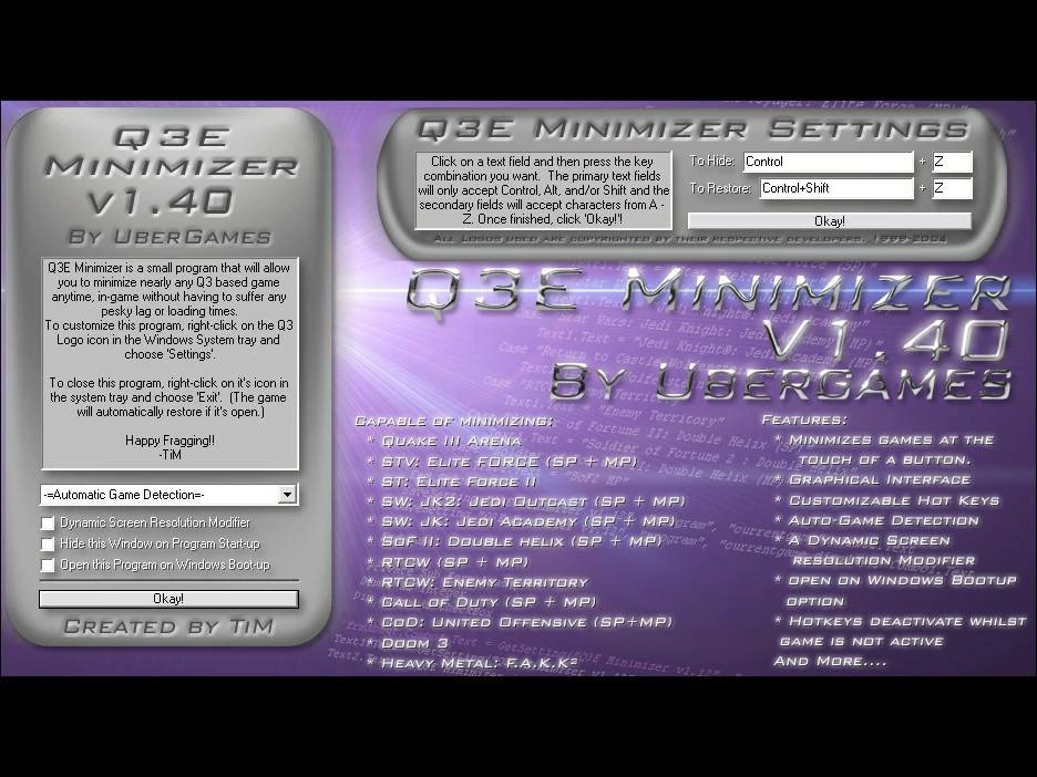 q3e minimizer