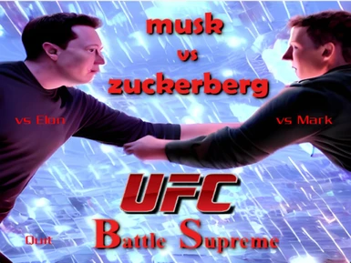 UFC-BS Musk vs Zuckerberg