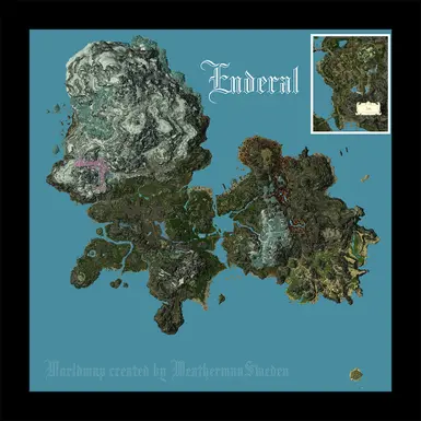 Enderal Topographic 3d Map At Enderal Special Edition Nexus Mods And Community