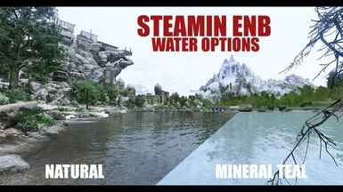 Water Options - Mineral Teal is current default