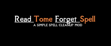 Read Tome Forget Spell