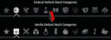 SkyUI - Back to Vanilla Icons