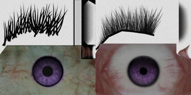 Unused Tharaêl Eyes - Before & After