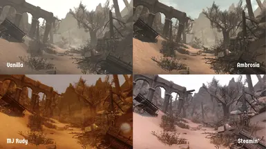 Desert, Sandstorm, Early Afternoon