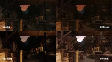 Ark, Slightly Cloudy, Sunset