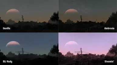 Riverville, Slightly Cloudy, Dawn