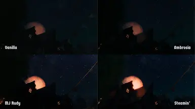 Ark, Partially Cloudy, Midnight