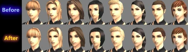 Lore Friendly HD Hume Female Faces