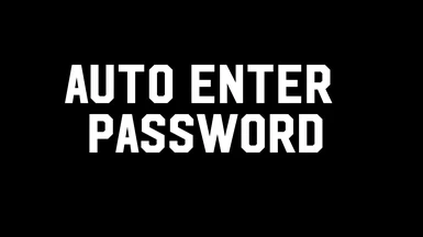 Auto Enter Password