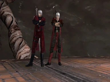 dmc1 and dmc4 together (use the same model, only the texture is modified)