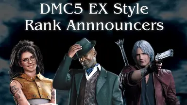 DMC5 Alt Style Rank Announcers for Crimson