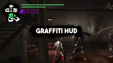 Graffiti HUD (DMC3 CRIMSON)