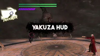 Yakuza HUD (DMC3 CRIMSON)