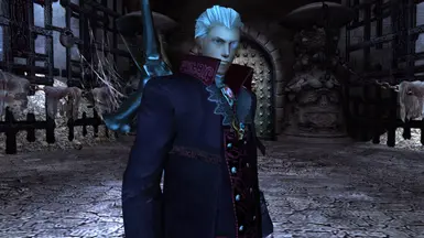 Devil May Cry HD Collection - DMC3 - Cutscene Coat and Face for In