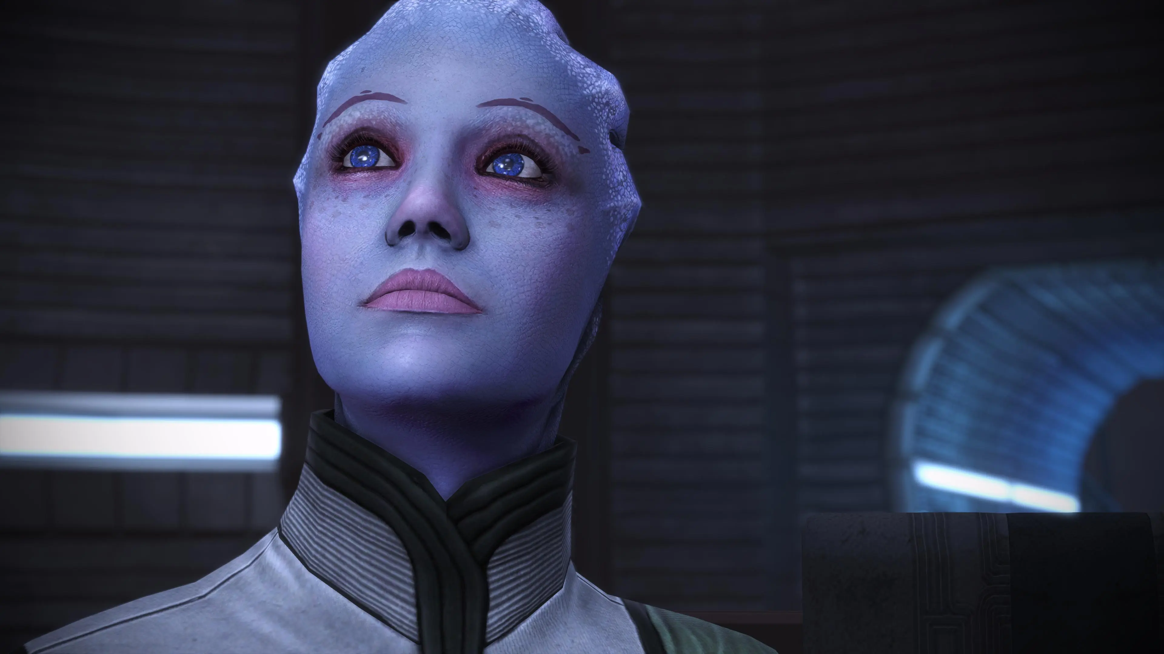 (LE1) Liara Face and Eyebrows Tattoos Textures (LFETT) at Mass Effect ...