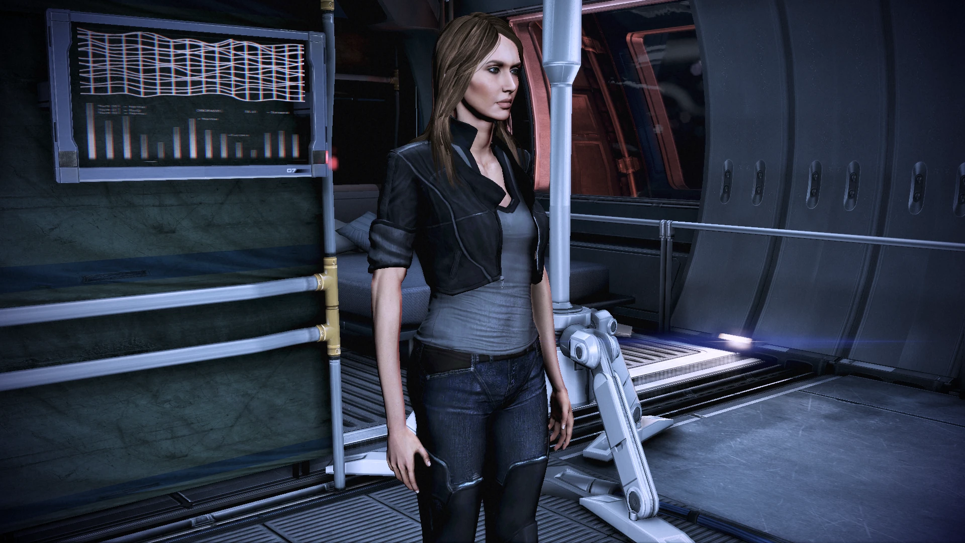 Diana Allers Overhaul At Mass Effect Legendary Edition Nexus Mods And Community