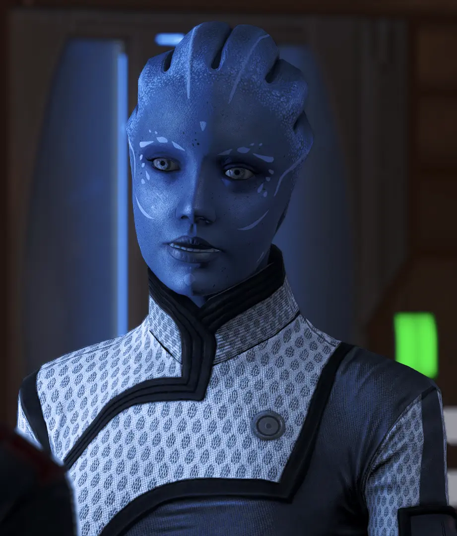 New Markings for Liara at Mass Effect Legendary Edition Nexus - Mods ...