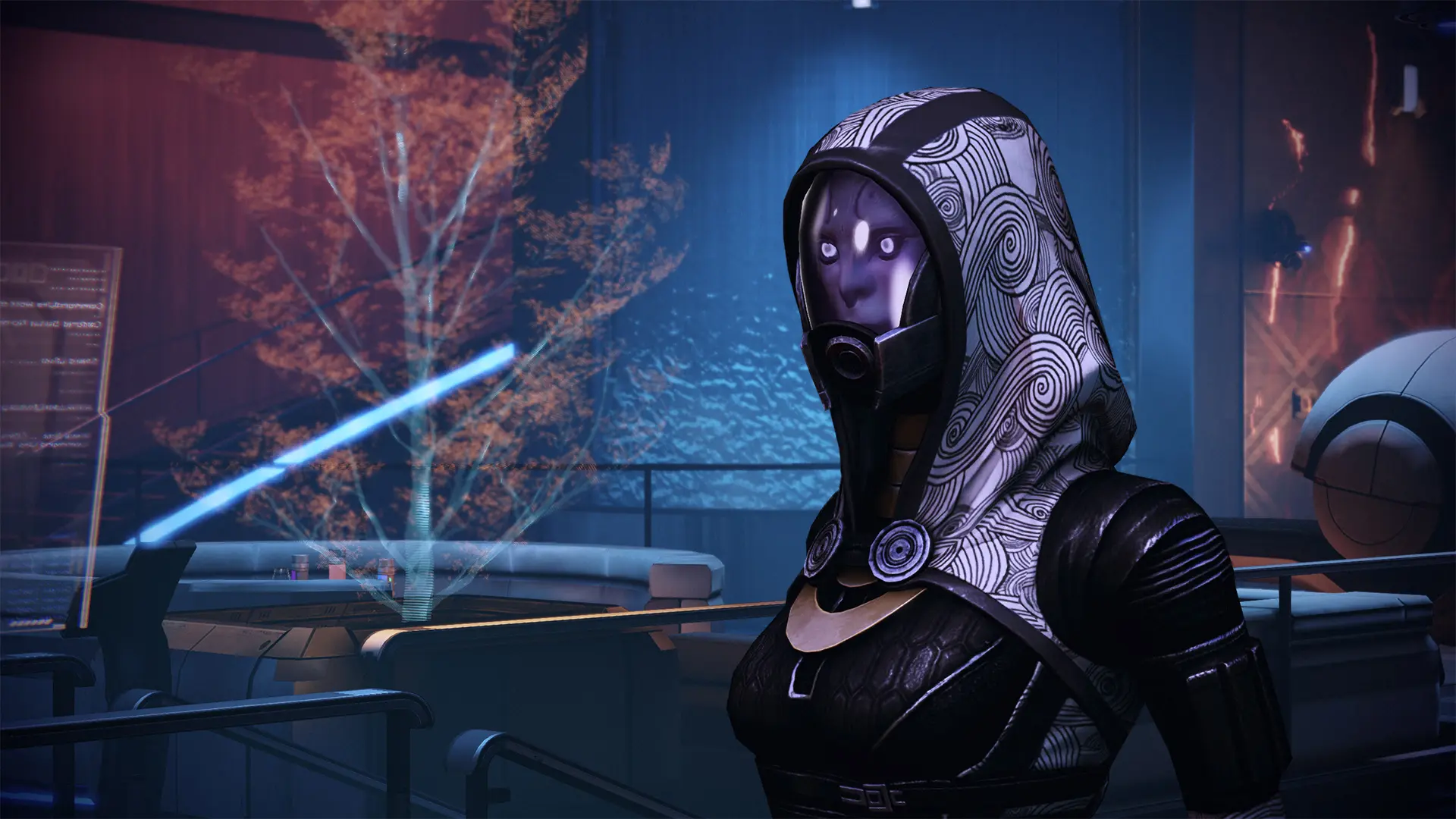 Talis And Quarians Visible Face Le3 At Mass Effect Legendary Edition Nexus Mods And Community 