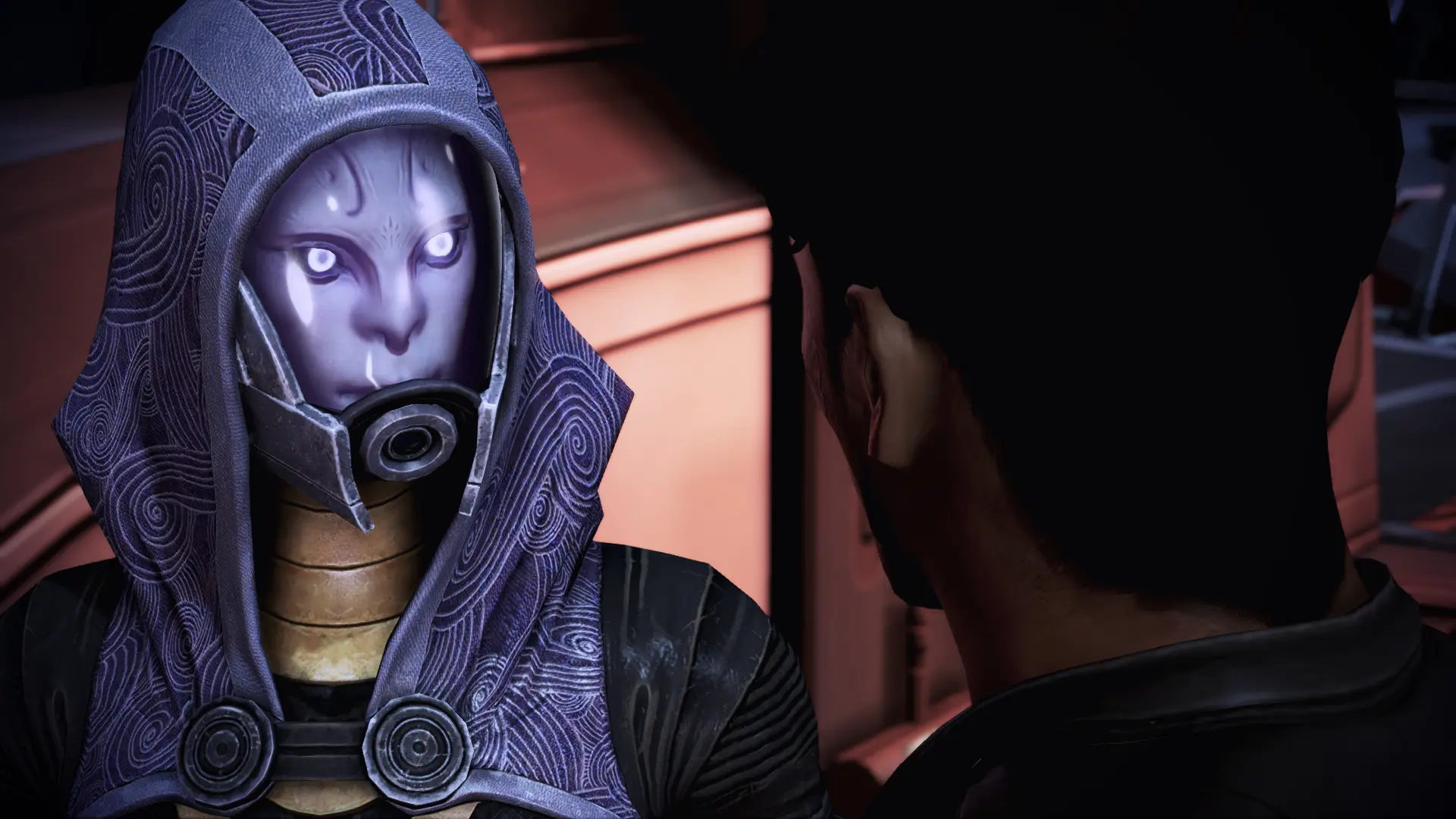 Talis And Quarians Visible Face Le3 At Mass Effect Legendary Edition Nexus Mods And Community 