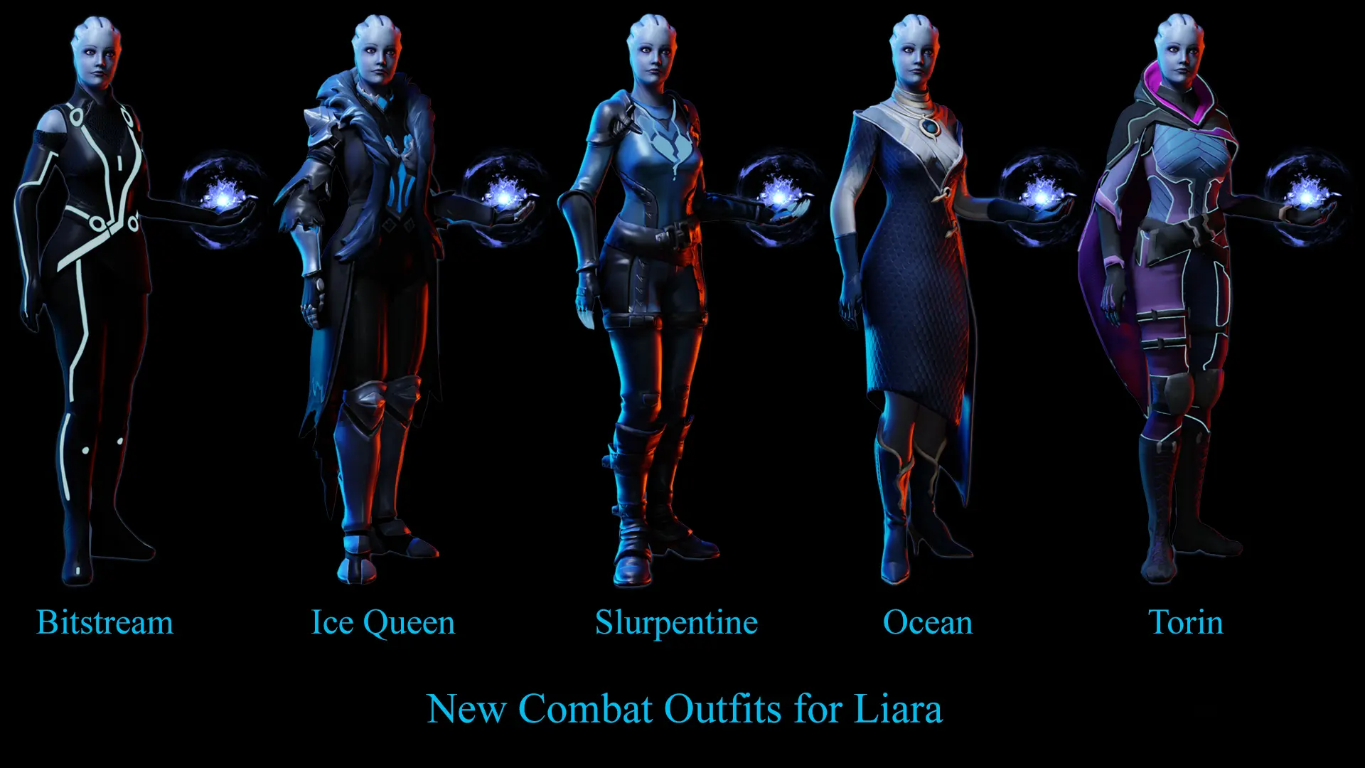 Morning's Combat Outfits for Liara LE3 at Mass Effect Legendary Edition ...