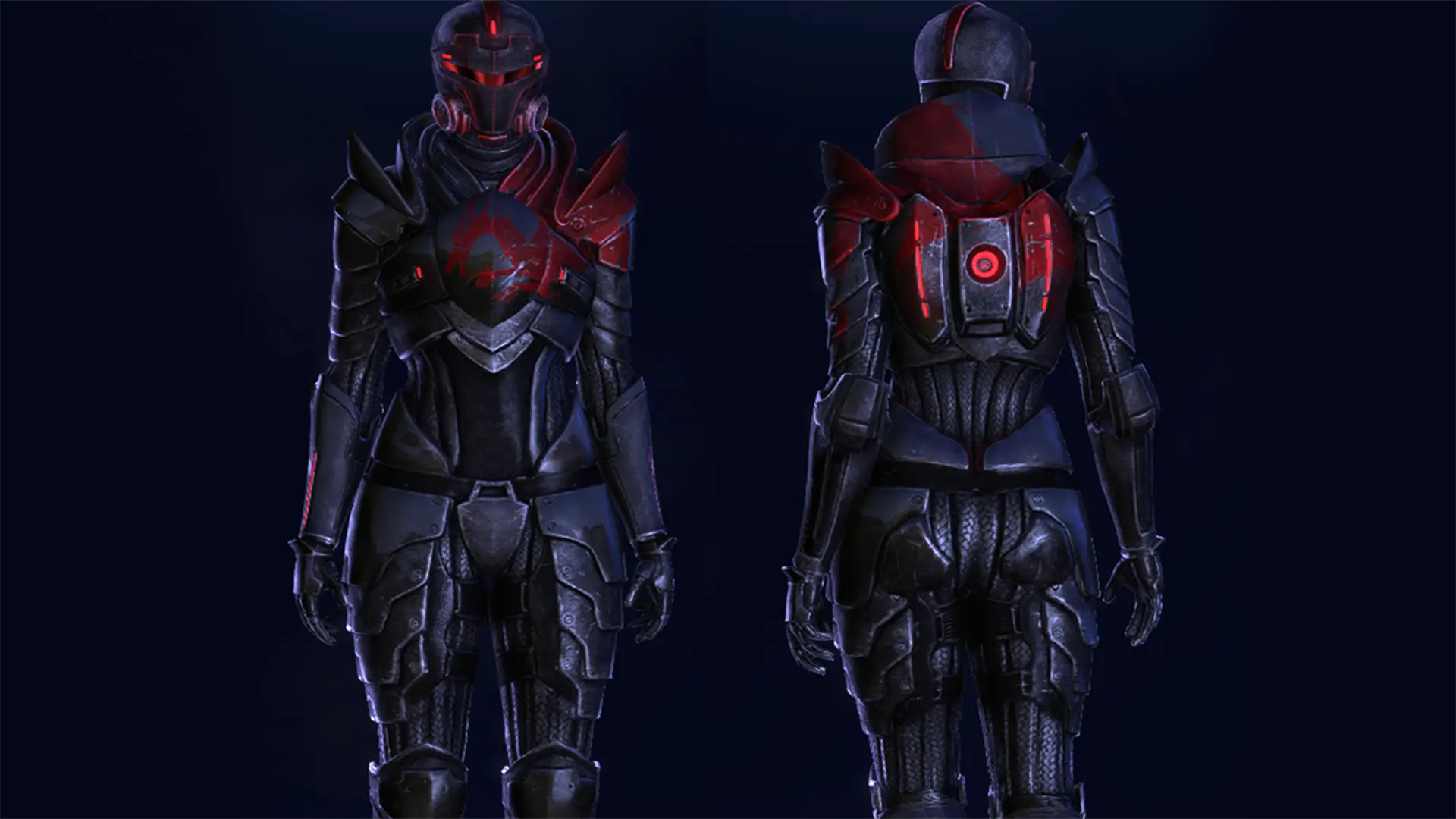 Black Blood Dragon Armour (LE2 and LE3) at Mass Effect Legendary ...