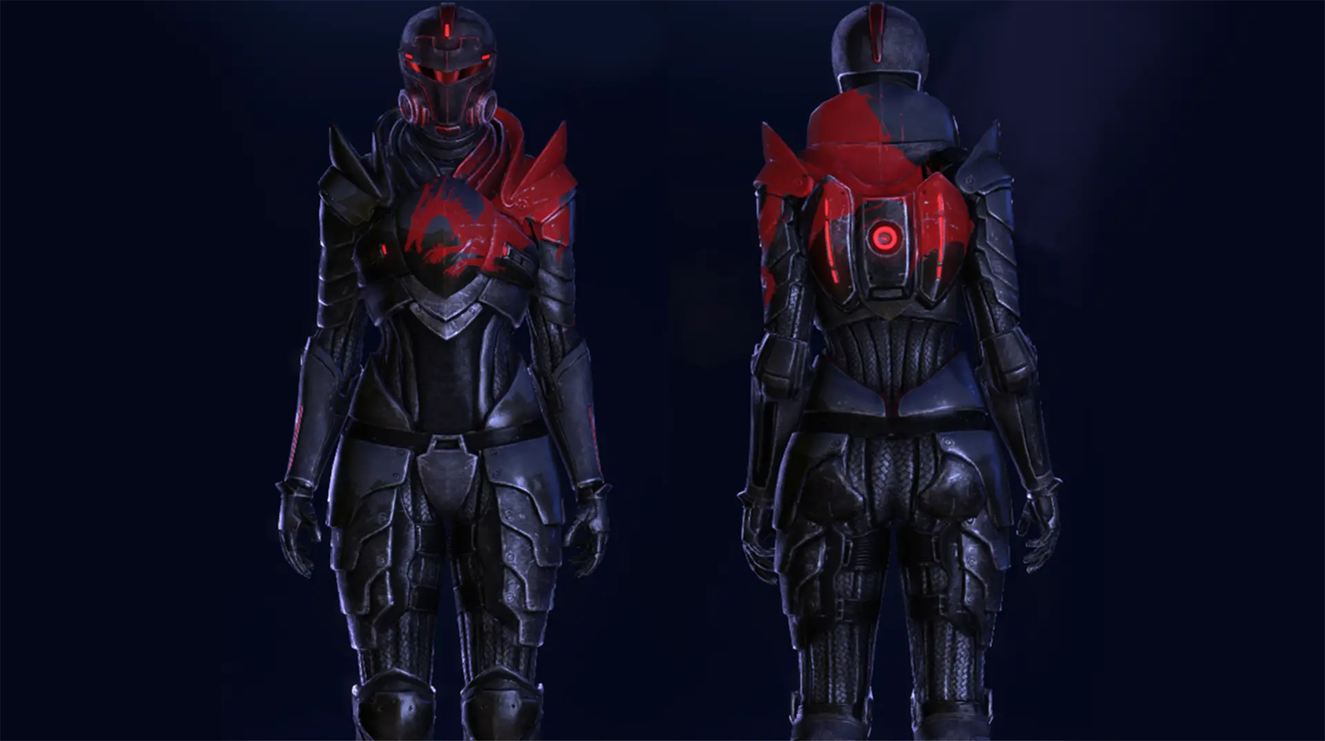 Black Blood Dragon Armour (LE2 and LE3) at Mass Effect Legendary ...