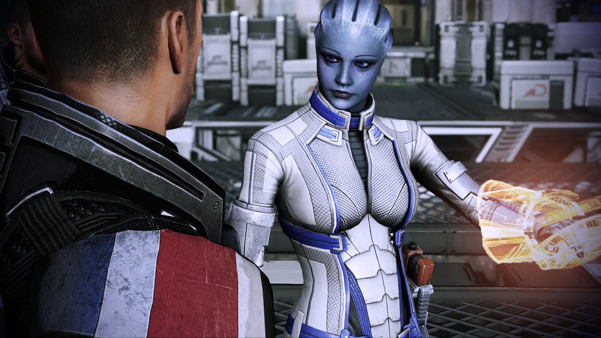 New Outfits For Liara At Mass Effect Legendary Edition Nexus Mods And Community 