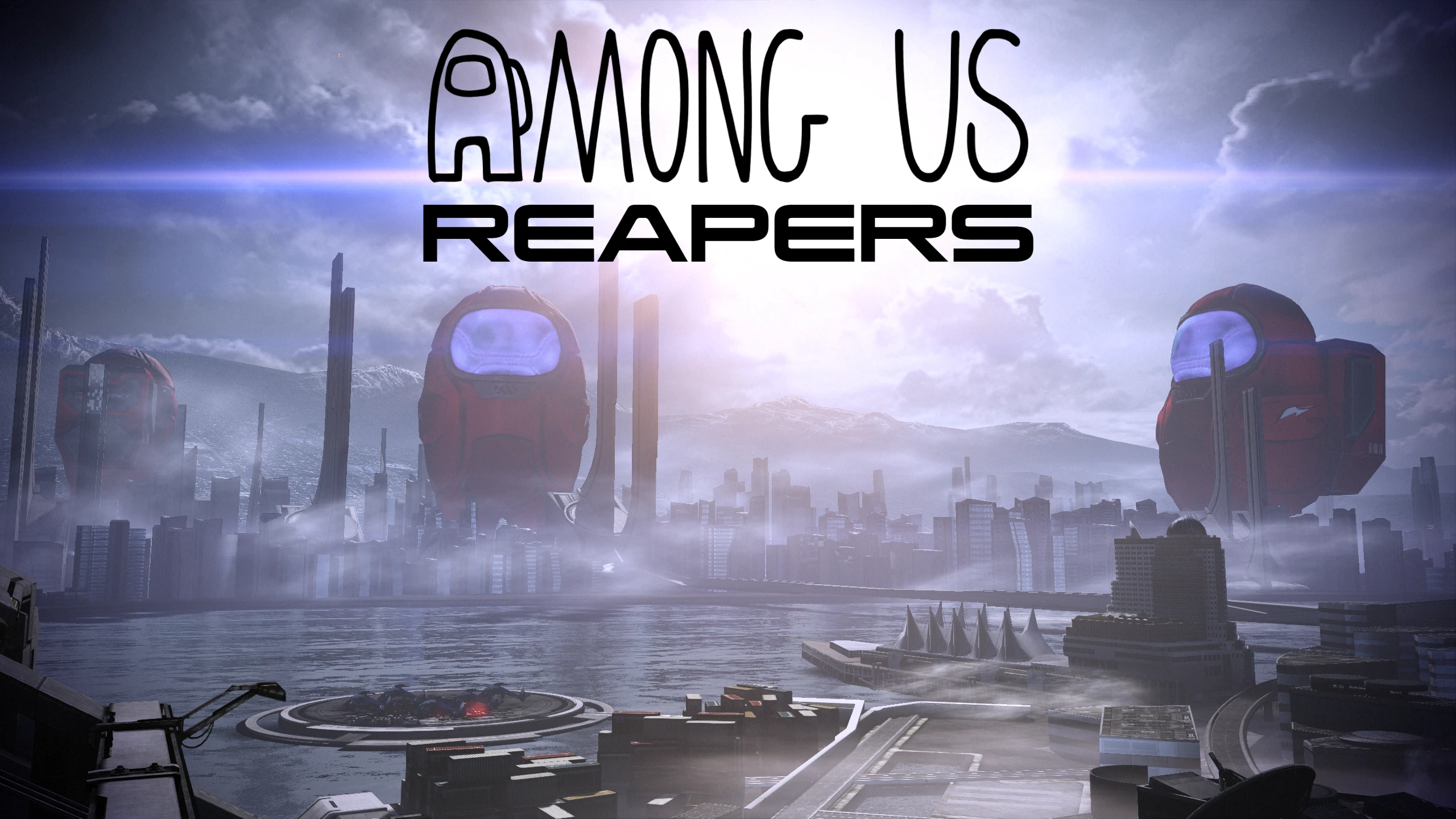 Capa do mod Among Us Reapers no jogo da Bioware
