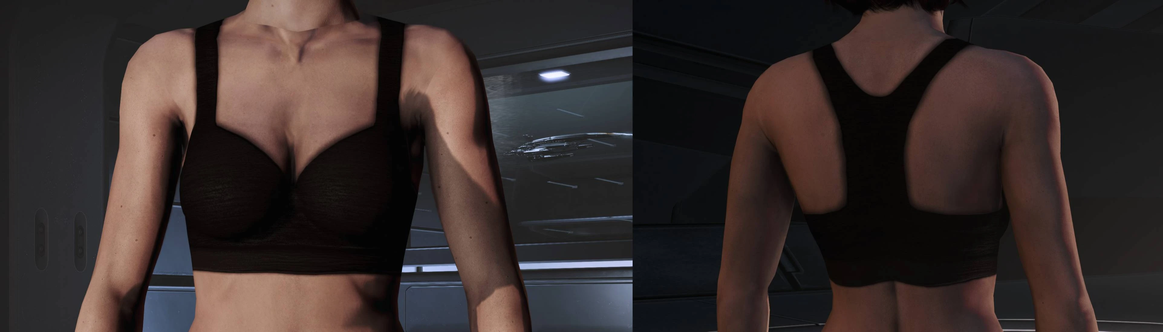 Casual Underwear for Femshep at Mass Effect Legendary Edition