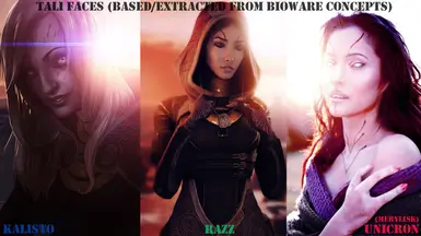 Based off Bioware concepts &amp; extracted models.
