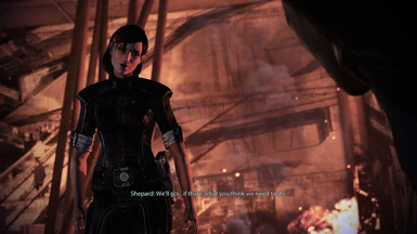 The new line said by Femshep.