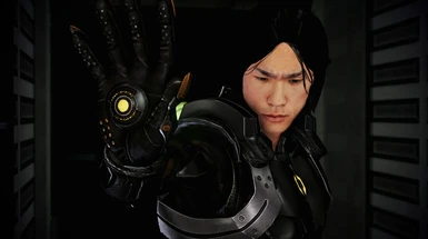Compatibility patch with Kai Leng Unmasked in the black armor