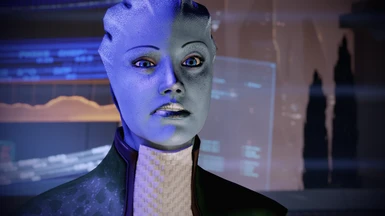 Mass Effect 2 Lair of the Shadow Broker face in basegame