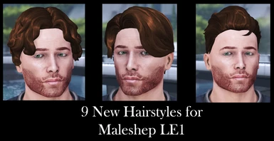 Morning's Hairstyles for MaleShep LE1 PT2