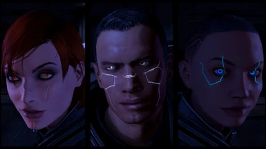 Cyber Shep 2 - New Scars and Cybernetics For Shepard
