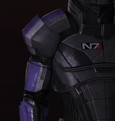 Prototype N7 Shoulder blends in more with vanilla Chest and Sleeves