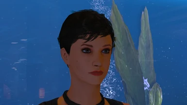 ME2 ProCustomAfro.... Not a Afro Bioware! But, nice pixie cut for my Renegade'ish Femshep