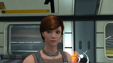 ME2 Update 2.0 - Mom (Kelly) hair with the default Mom Scalp textures and Mom Hair Textures